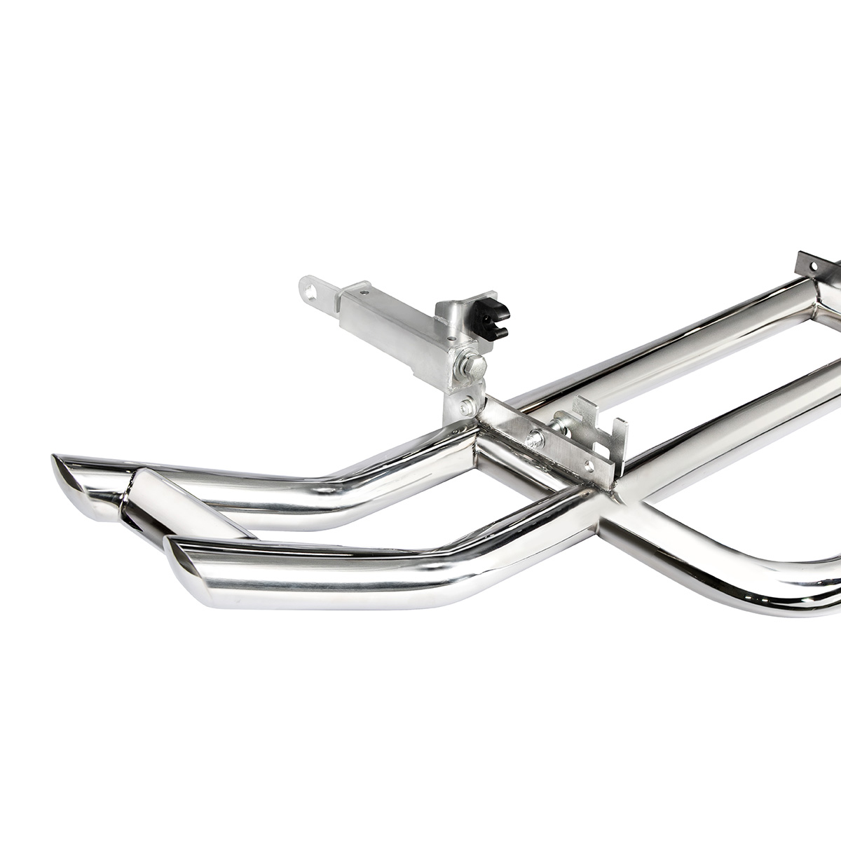 HighwayShield I25 R-304 Stainless Steel Grille Guard & Bracket Kit 2013-2021 Kenworth T680 - Thumbnail 6