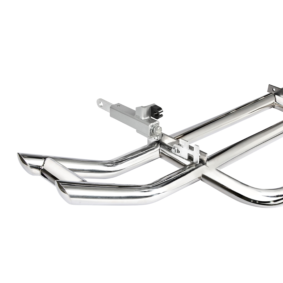 HighwayShield I25 R-304 Stainless Steel Grille Guard & Bracket Kit For 2012-2021 Peterbilt 579 - Thumbnail 6