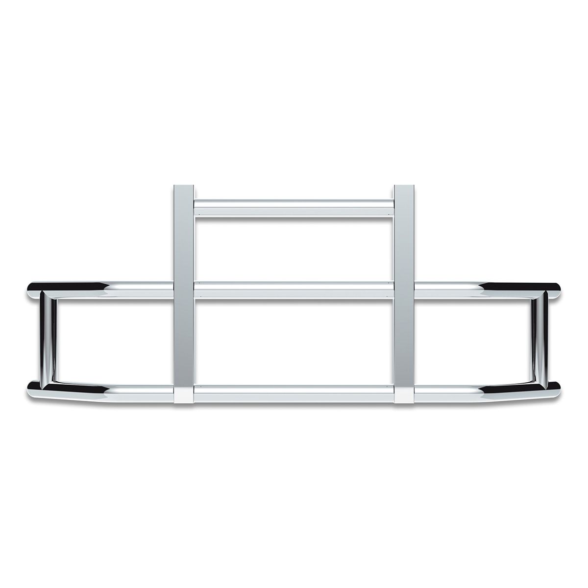 HighwayShield I25 R-304 Stainless Steel Grille Guard & Bracket Kit For 2022-2025 Peterbilt 579 & Kenworth T680