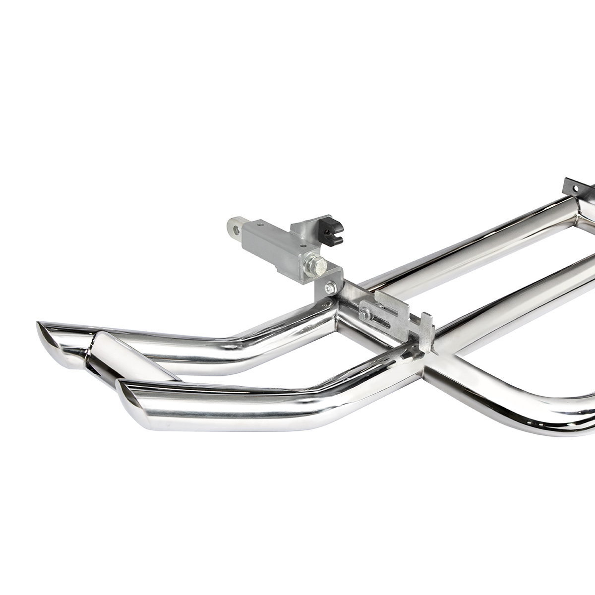 HighwayShield I85-304 Stainless Steel Grille Guard & Bracket Kit For 2003-2017 Volvo VNL - Thumbnail 7