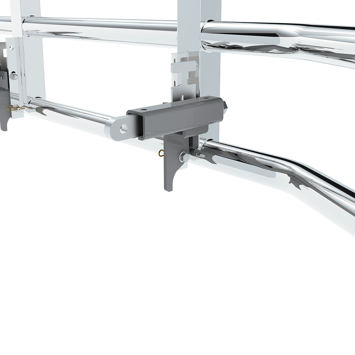 HighwayShield I85-304 Stainless Steel Grille Guard & Bracket Kit For 2018-2024 Volvo VNL - Thumbnail 5