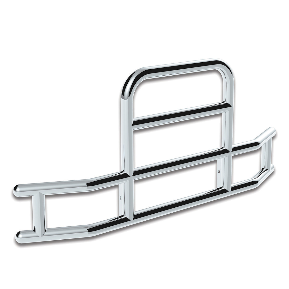 HighwayShield I85-304 Stainless Steel Grille Guard & Bracket Kit For 2022-2025 Peterbilt 579 & Kenworth T680 - Thumbnail 2