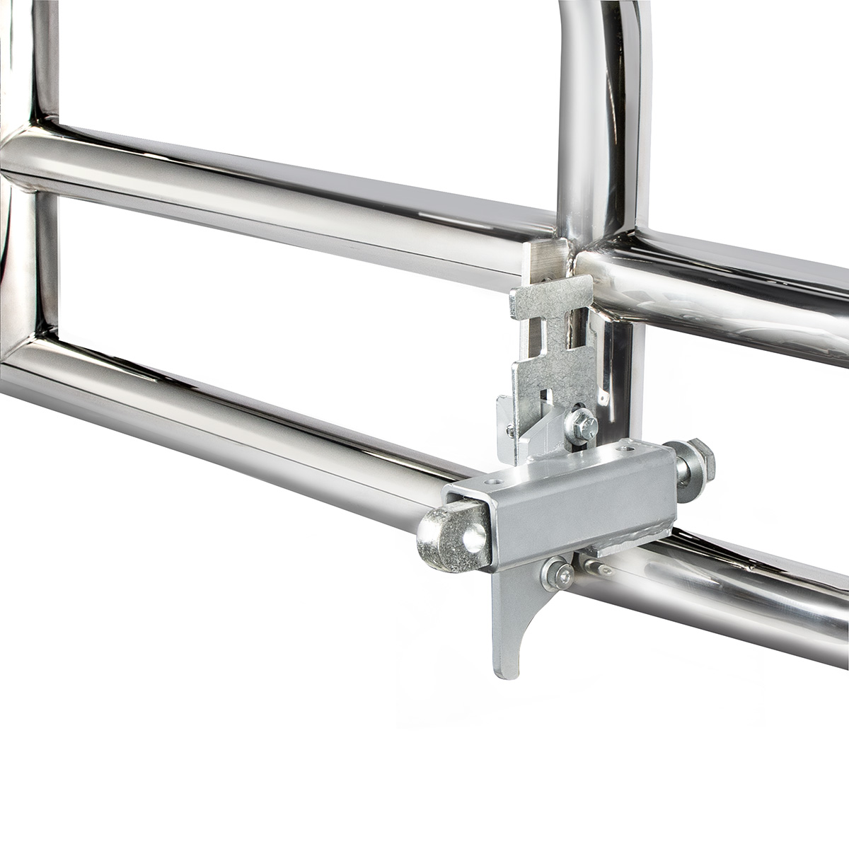 HighwayShield I85 R-304 Stainless Steel Grille Guard & Bracket Kit For 2003-2017 Volvo VNL - Thumbnail 5