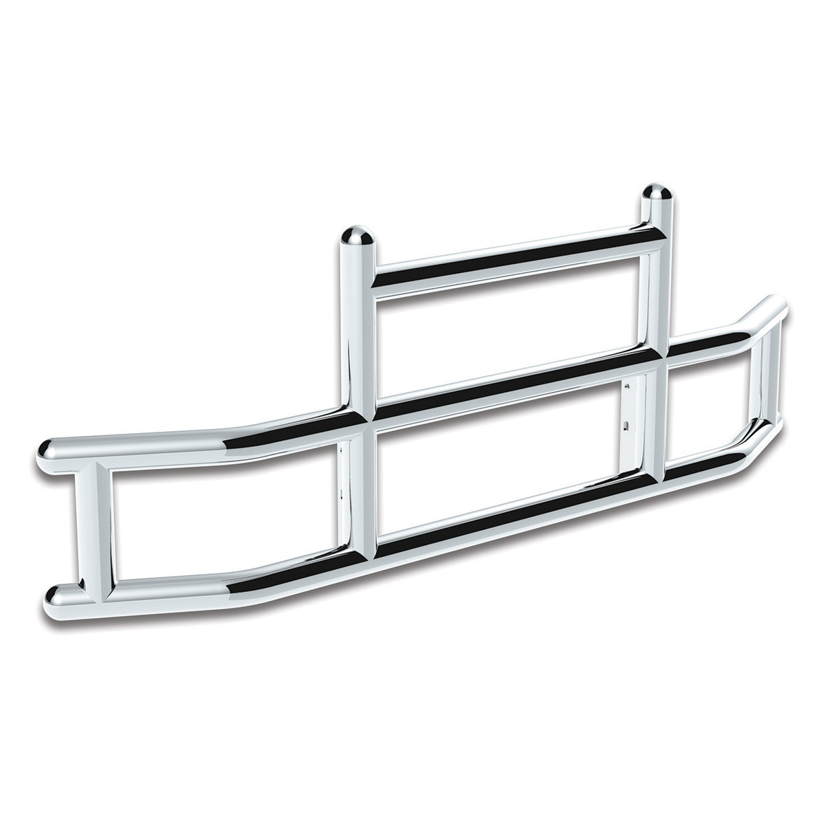 HighwayShield I20-304 Stainless Steel Grille Guard & Bracket Kit For 2012-2021 Peterbilt 579 - Thumbnail 2