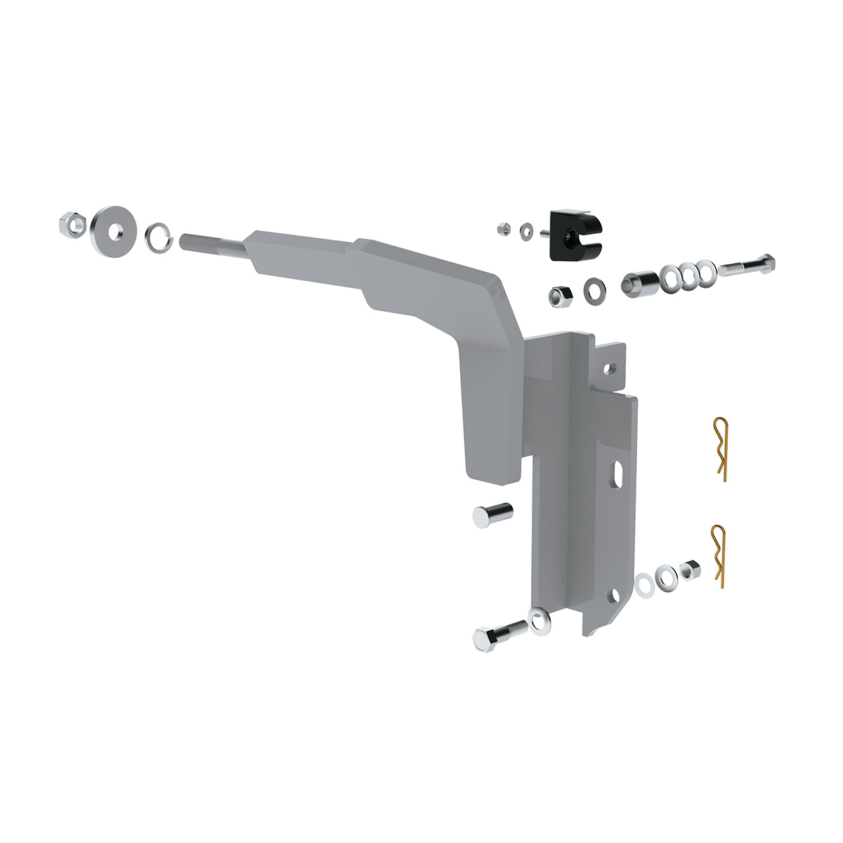 HighwayShield I30-304 Stainless Steel Grille Guard & Bracket Kit For 2018-2025 Freightliner Cascadia - Thumbnail 8