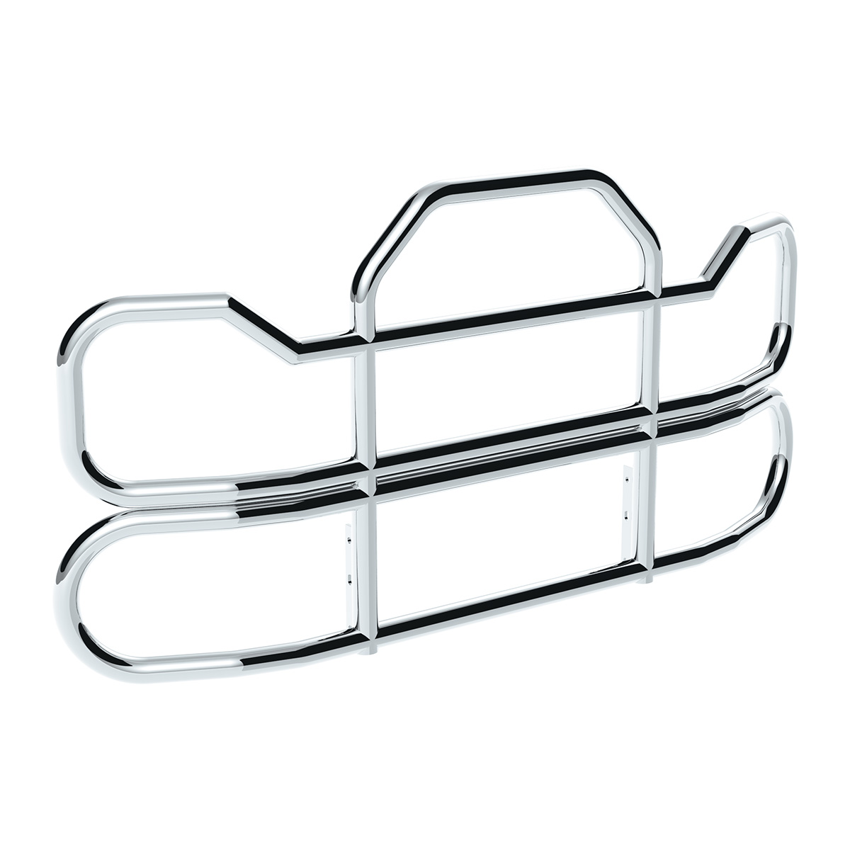 HighwayShield I95-304 Stainless Steel Grille Guard & Bracket Kit For 2003-2017 Volvo VNL - Thumbnail 2