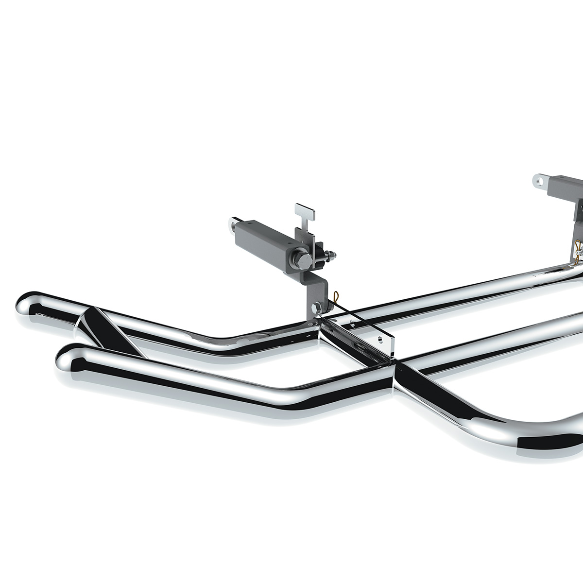 HighwayShield I95 R-304 Stainless Steel Grille Guard & Bracket Kit For 2022-2025 Peterbilt 579 & Kenworth T680 - Thumbnail 7