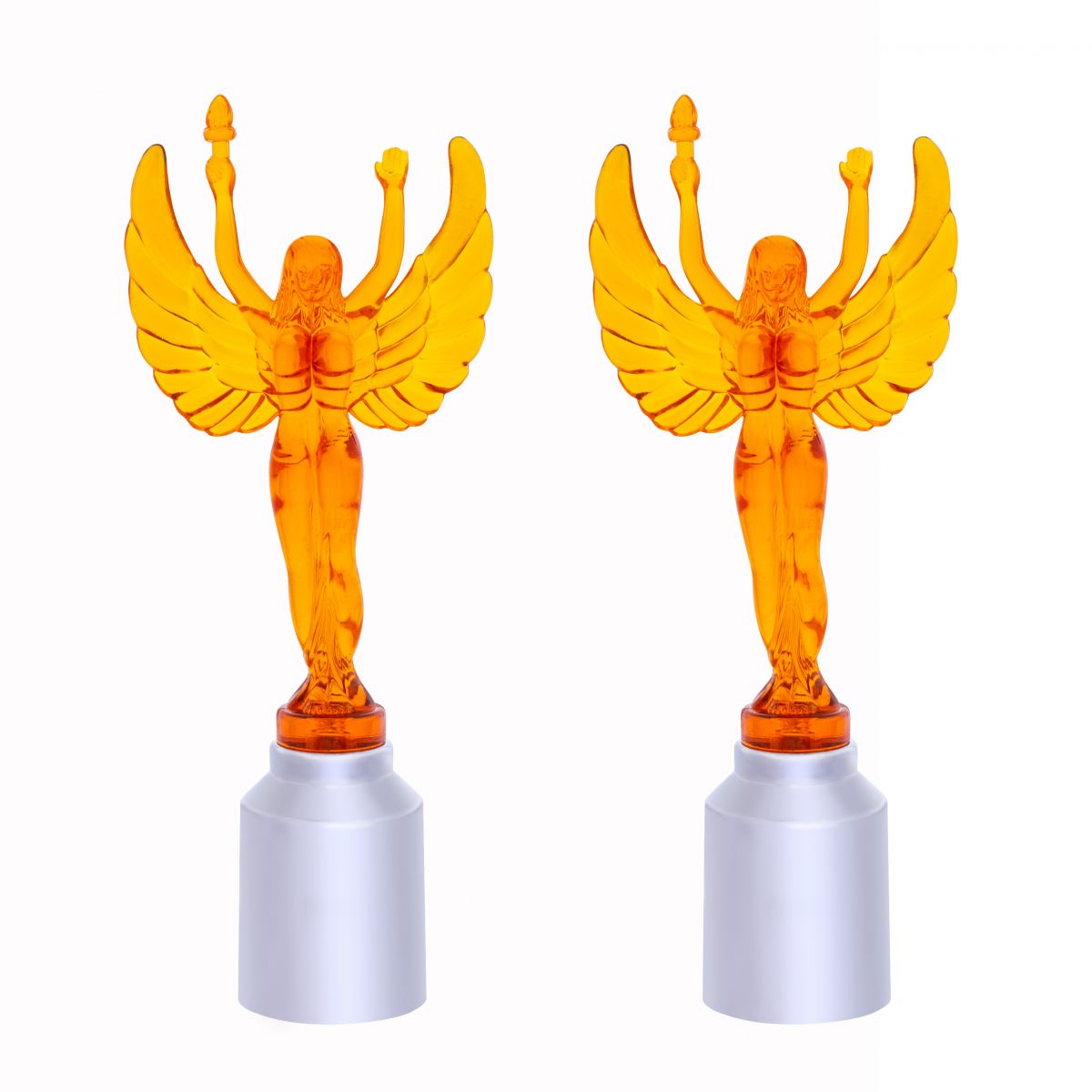 Flying Goddess Bumper Guide Tops - Amber (2-Pack)
