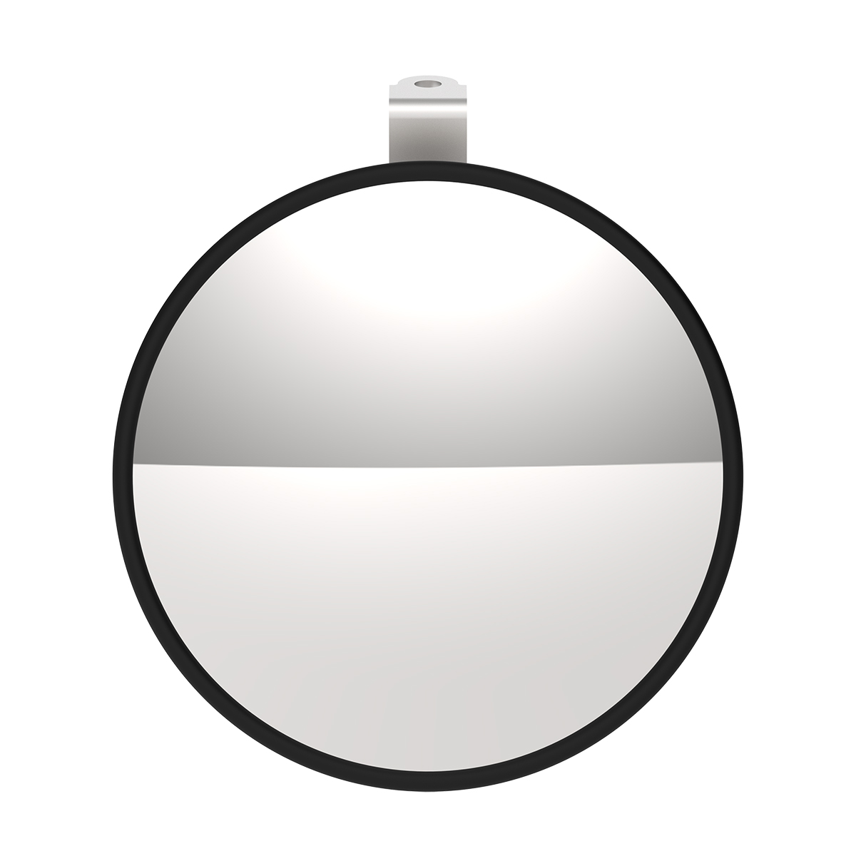 8-1/2" 430 Stainless Steel Convex Mirror With LED - Driver - Thumbnail 7