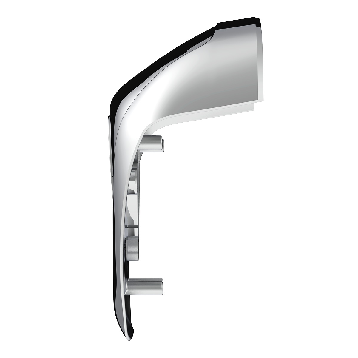 Chrome Steering Wheel Horn Pad For 2012-2021 Peterbilt 579 - Thumbnail 3