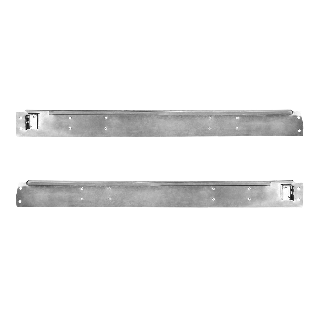 Wood Armrest With SS Window Sill Mounting Plate For 2003-2005 Peterbilt - Thumbnail 5