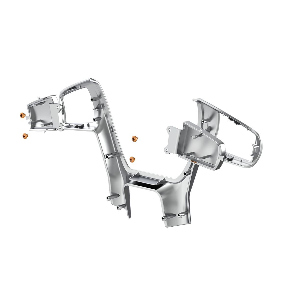 Plastic Trim For United Pacific YourGrip Peterbilt 579/Kenworth T680 Steering Wheel - Chrome - Thumbnail 9