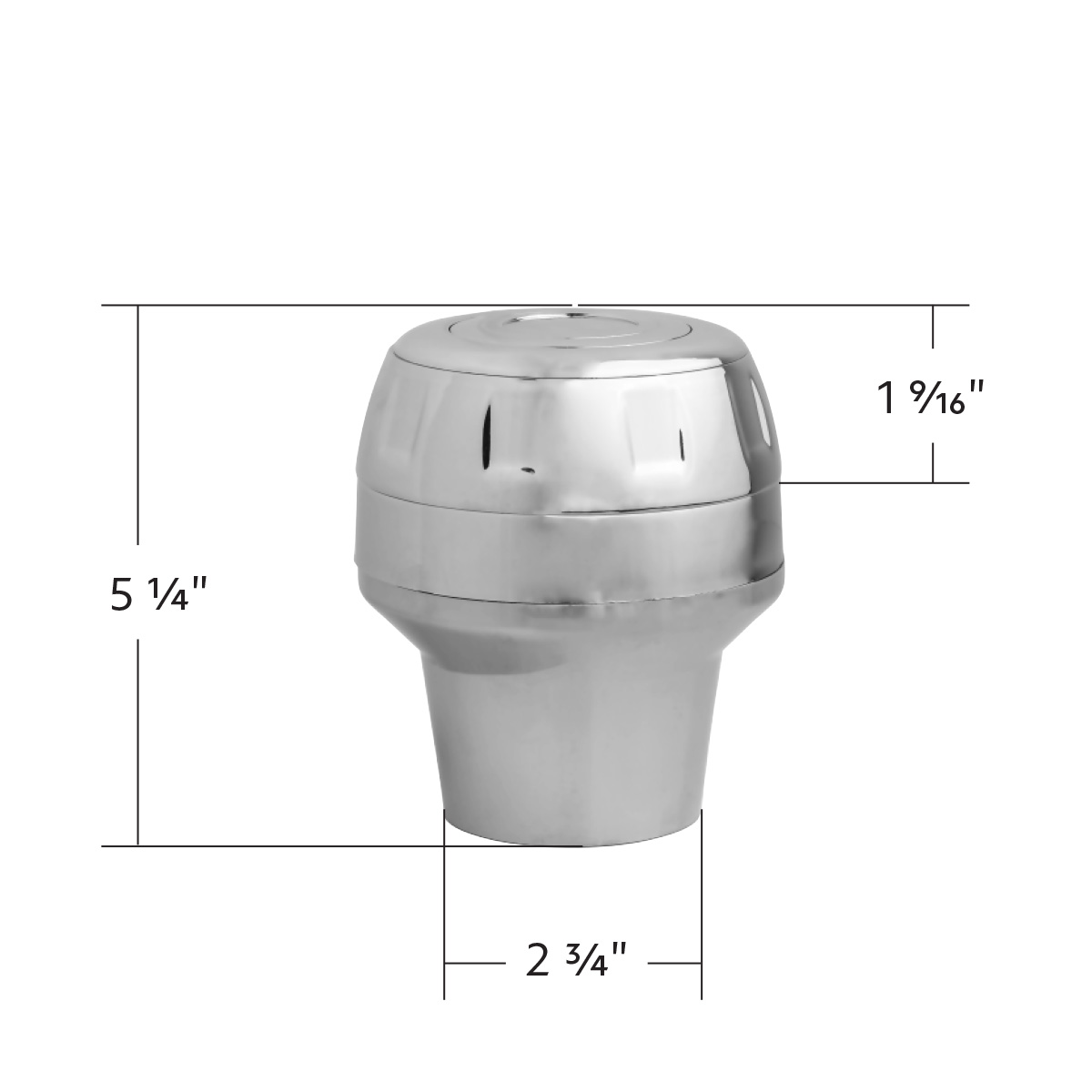 Chrome Steering Wheel Hub & Horn Button Kit For 1989-2006 Freightliner - Thumbnail 5
