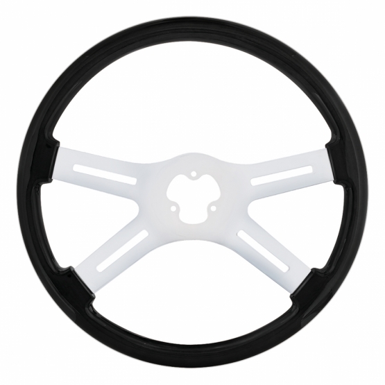 18" Carbon Black Steering Wheel