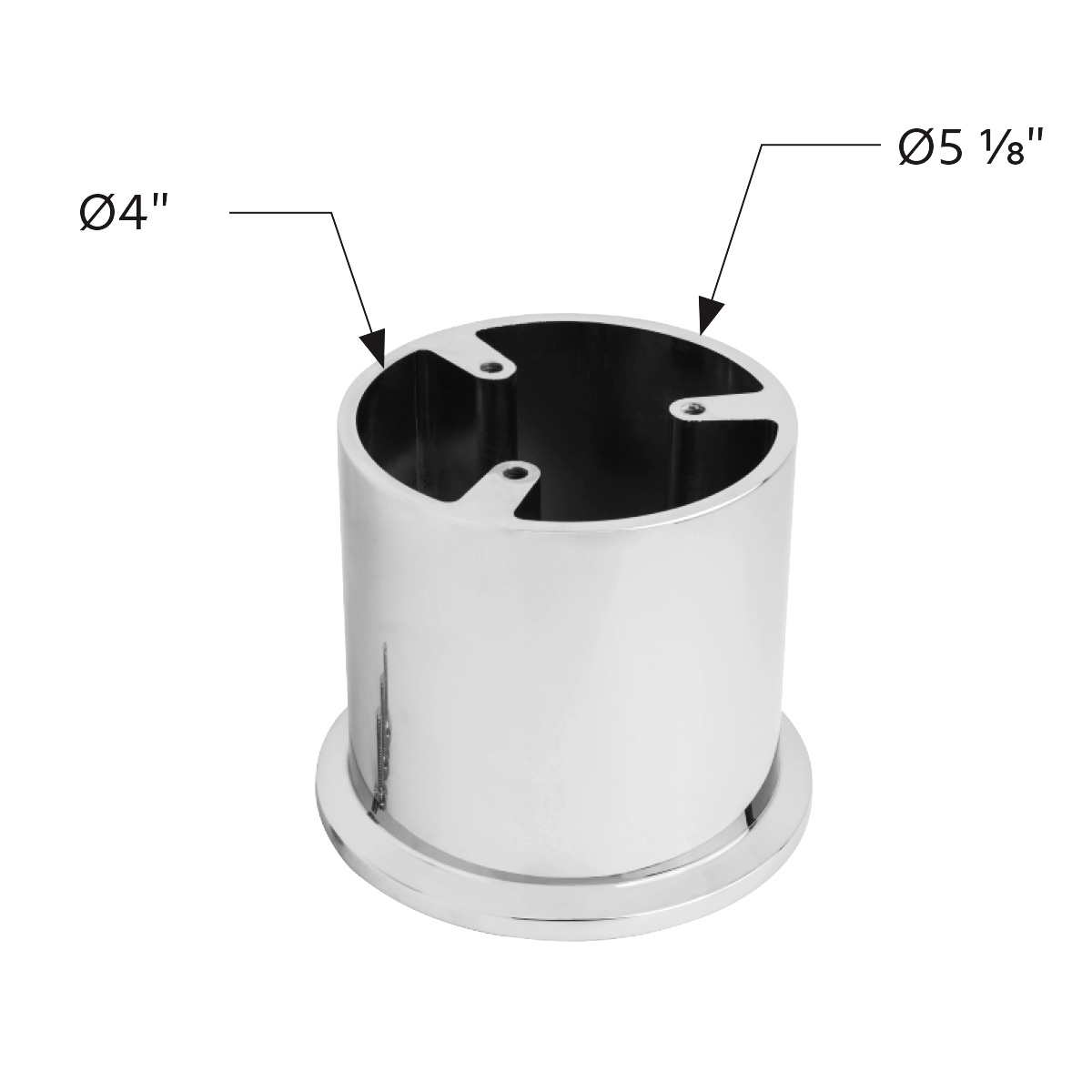 Chrome Steering Wheel Hub For 2007+ Freightliners - Thumbnail 8