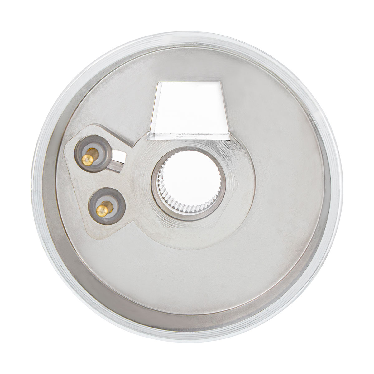 Chrome Steering Wheel Hub For Volvo VN/VNL (1996-2017) & VT (2006-2010) With Tilt/Tele Steering Column - Thumbnail 3