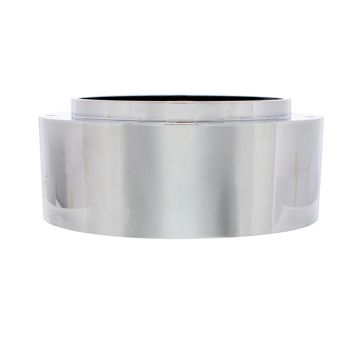 Chrome Aluminum 3-Bolt Hub Adapter for 9-Screw Steering Wheel - Thumbnail 3