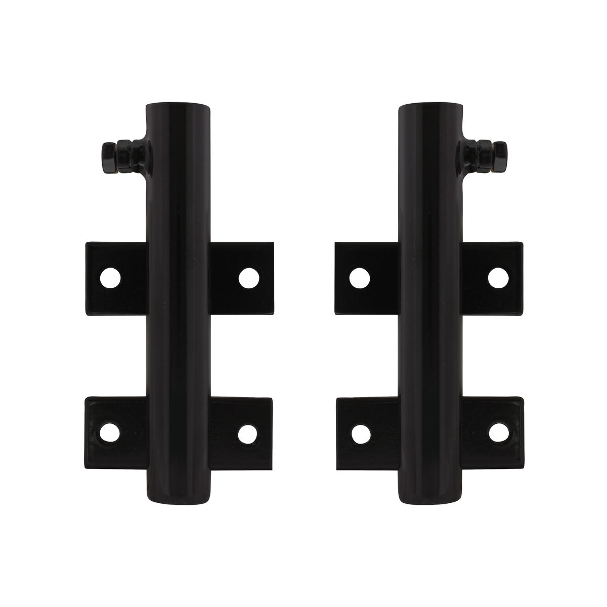 Warning Flag Holder - Black (Pair)