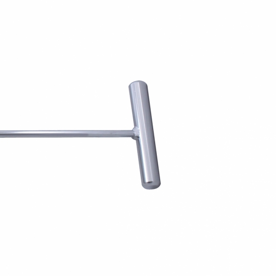 Chrome 31" Long Fifth Wheel Pin Puller, J-Hook (Each) - Thumbnail 3
