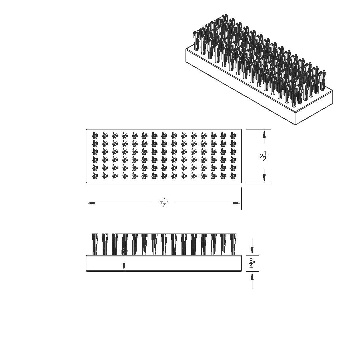 Blue Nylon Boot Brush - Thumbnail 7