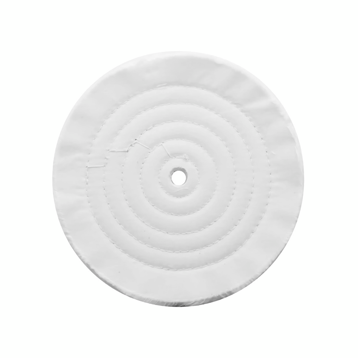 8" White Soft Muslin Buff - 5/8" Arbor - Thumbnail 2