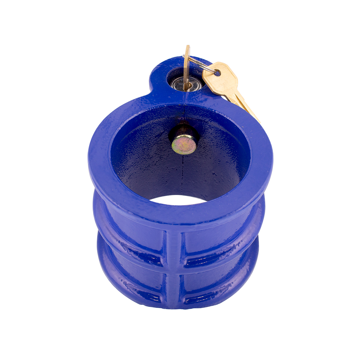 Heavy Duty Steel King Pin Lock For 2" Diameter Kingpin - Thumbnail 5