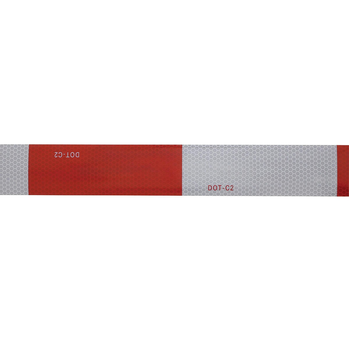 DOT-C2 Conspicuity Reflective Tape - 6" White/6" Red - Thumbnail 3