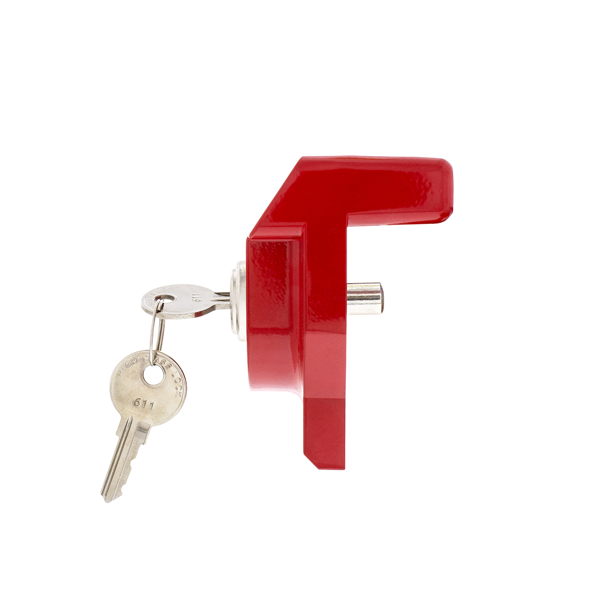 Heavy Duty Aluminum Gladhand Lock - Red - Thumbnail 2