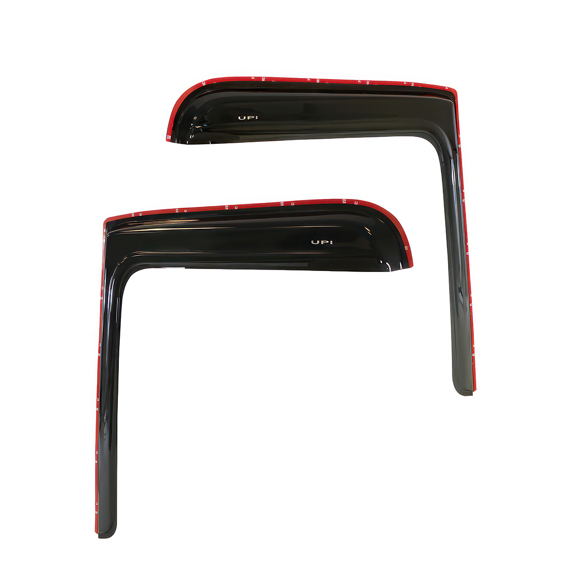 Window Vent Visor For 2008-2017 Freightliner Cascadia - Smoke (Pair) - Thumbnail 3