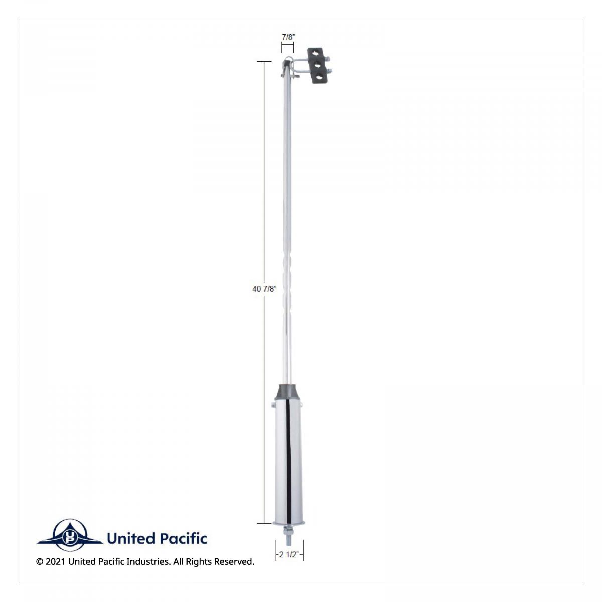 40" Stainless Heavy Duty Swivel Pogo Stick - Thumbnail 2