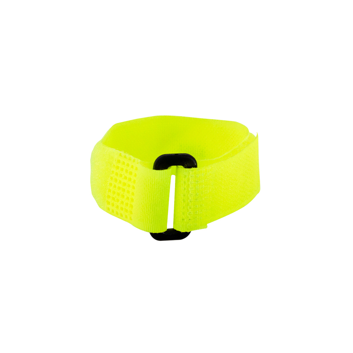 8" x 3/4"  Neon Hook & Loop Velcro Strip-Tie Fasteners with Buckle (8-Pack) - Thumbnail 3