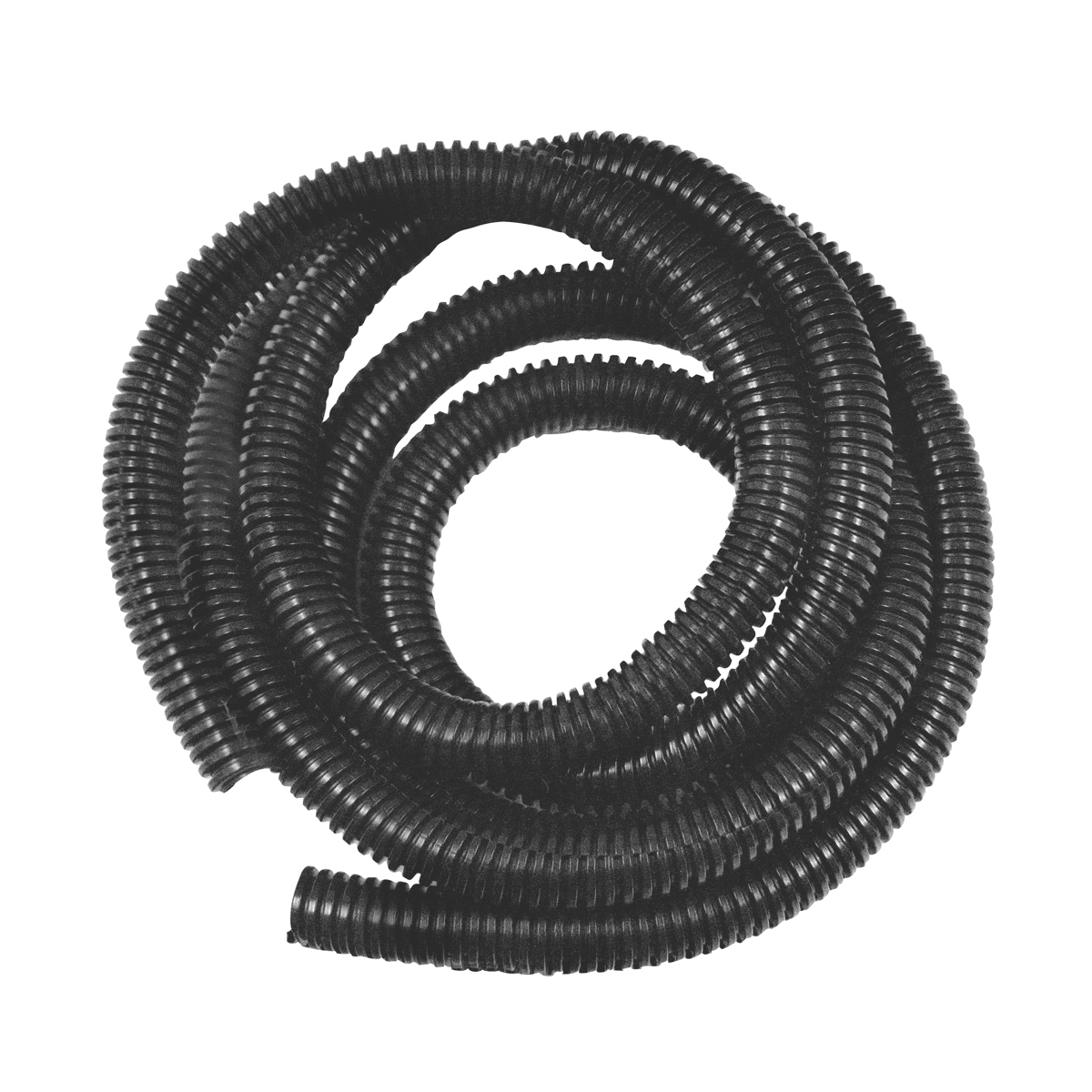 1/2" I.D. Black Flex-Guard Convoluted Split Seam Tubing, 7 Ft. - Thumbnail 4