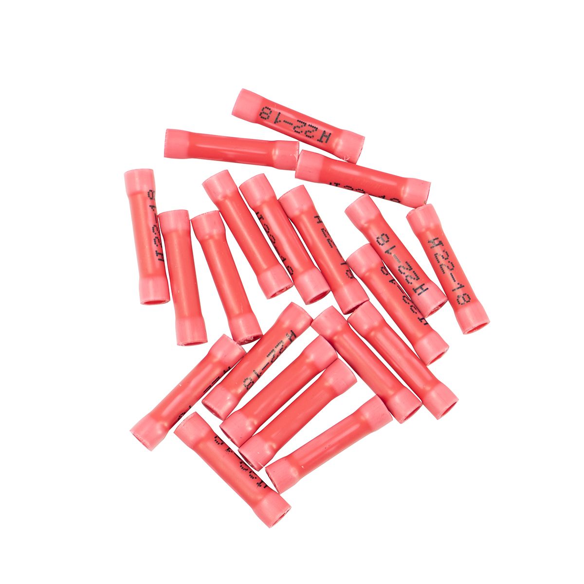 22-18 AWG Vinyl Butt Connector (20-Pack)