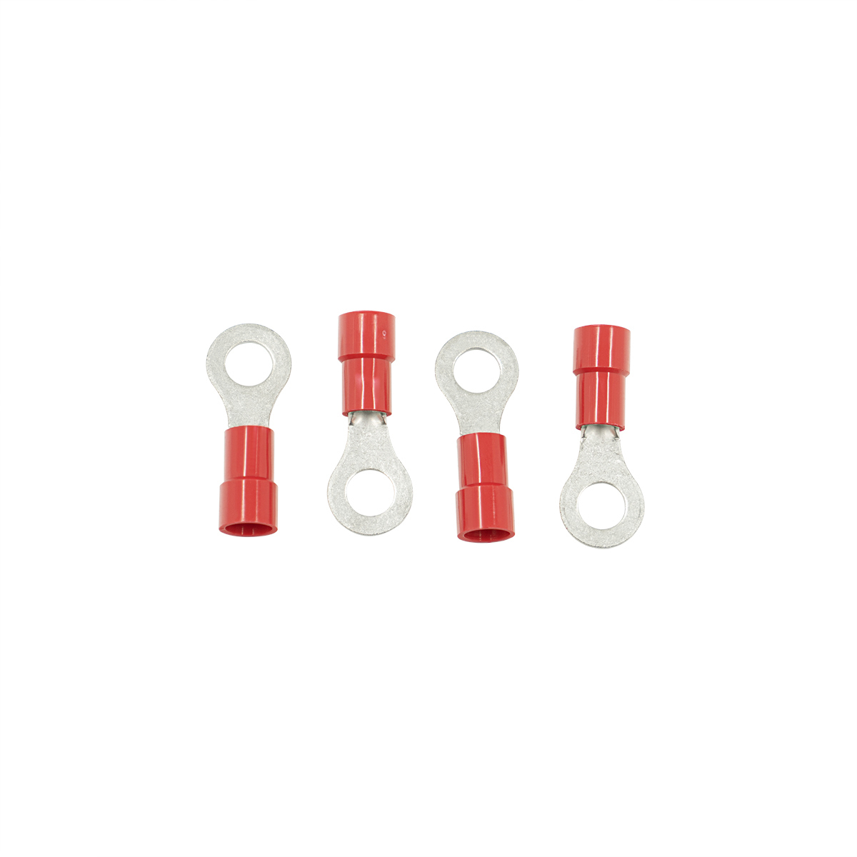 8 AWG 5/16" Stud HD Vinyl Ring Terminal (4-Pack) - Thumbnail 5