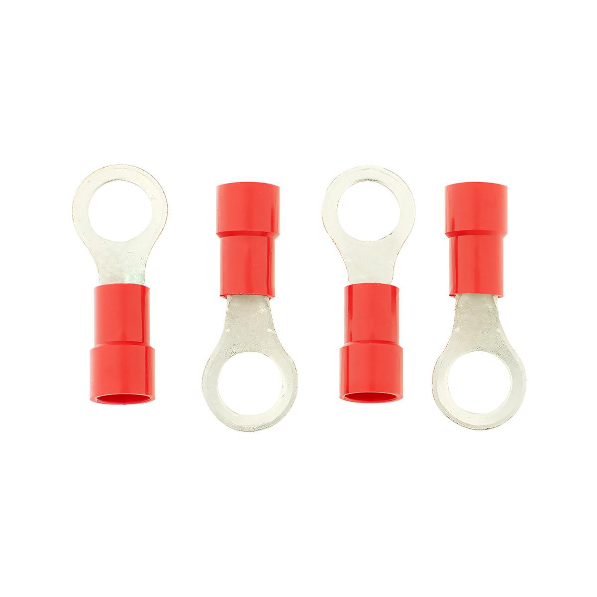 8 AWG 3/8" Stud HD Vinyl Ring Terminal (4-Pack) - Thumbnail 4