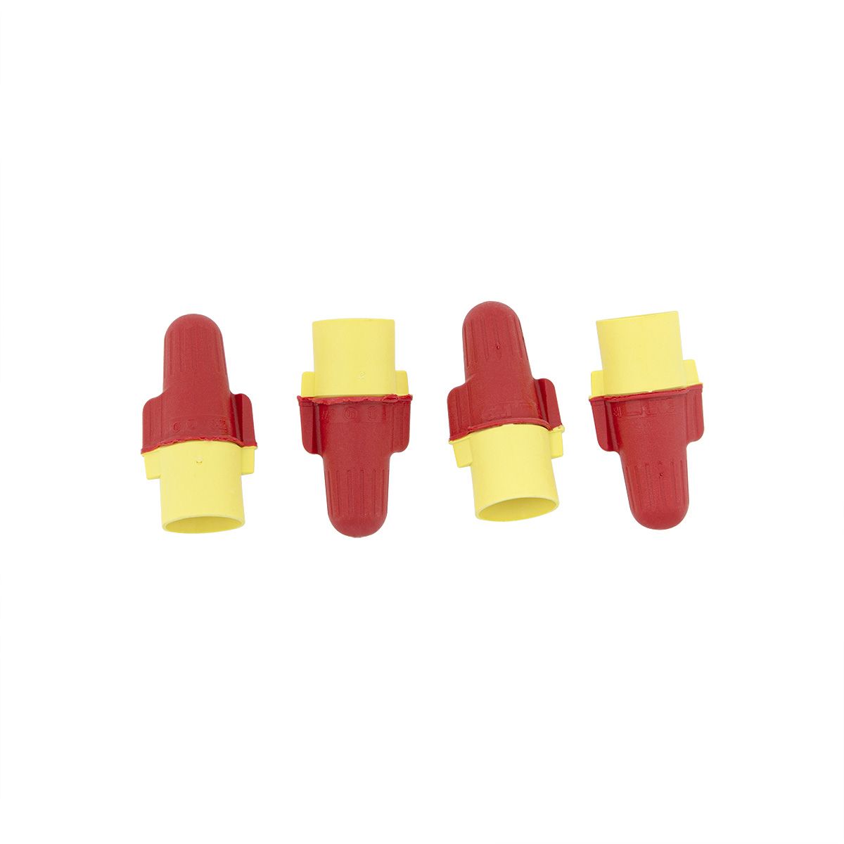 18-8 AWG Red/Yellow Soft Vinyl Twist Connector (4-Pack)