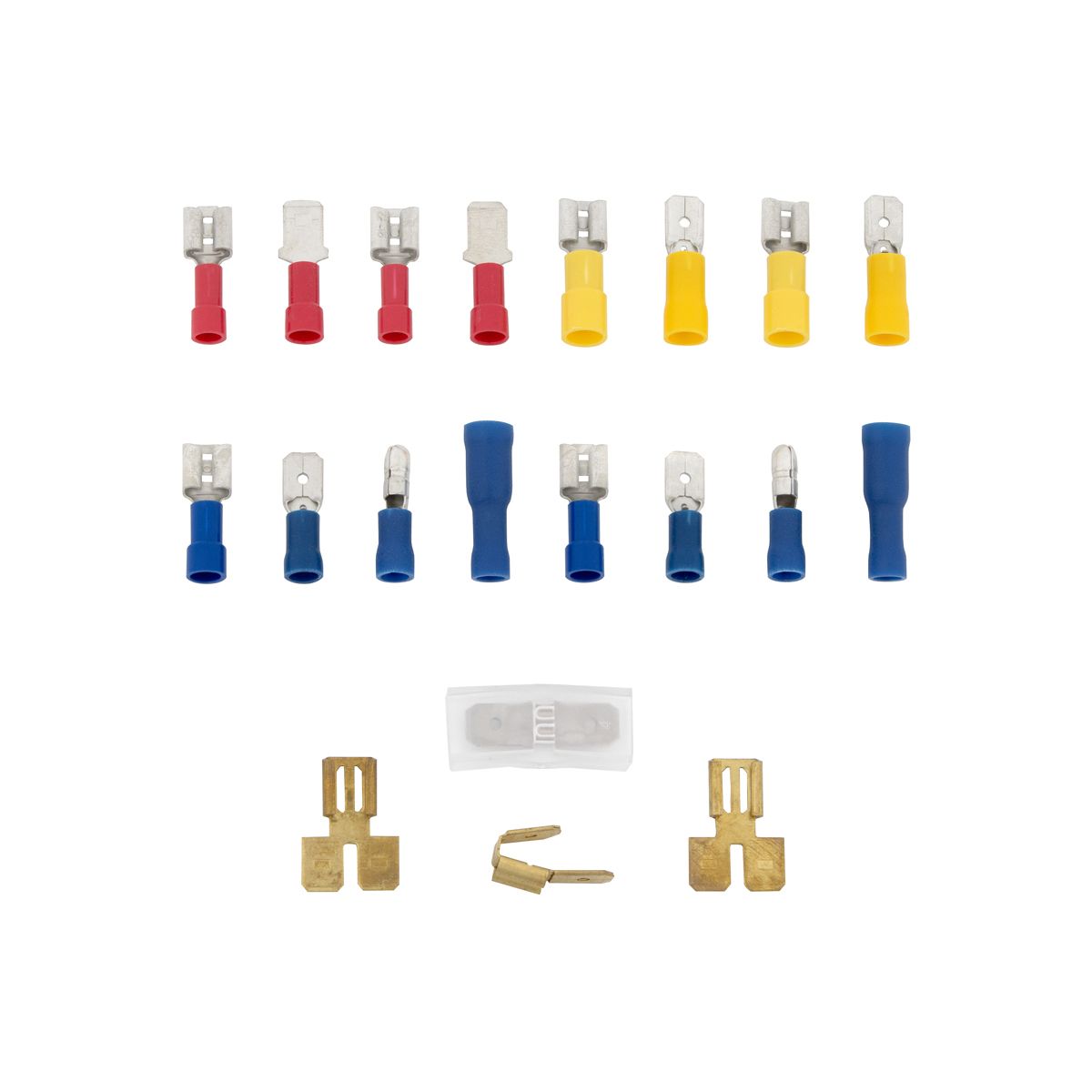 22-10 AWG Assorted Vinyl Disconnect Kit (20-Pack)