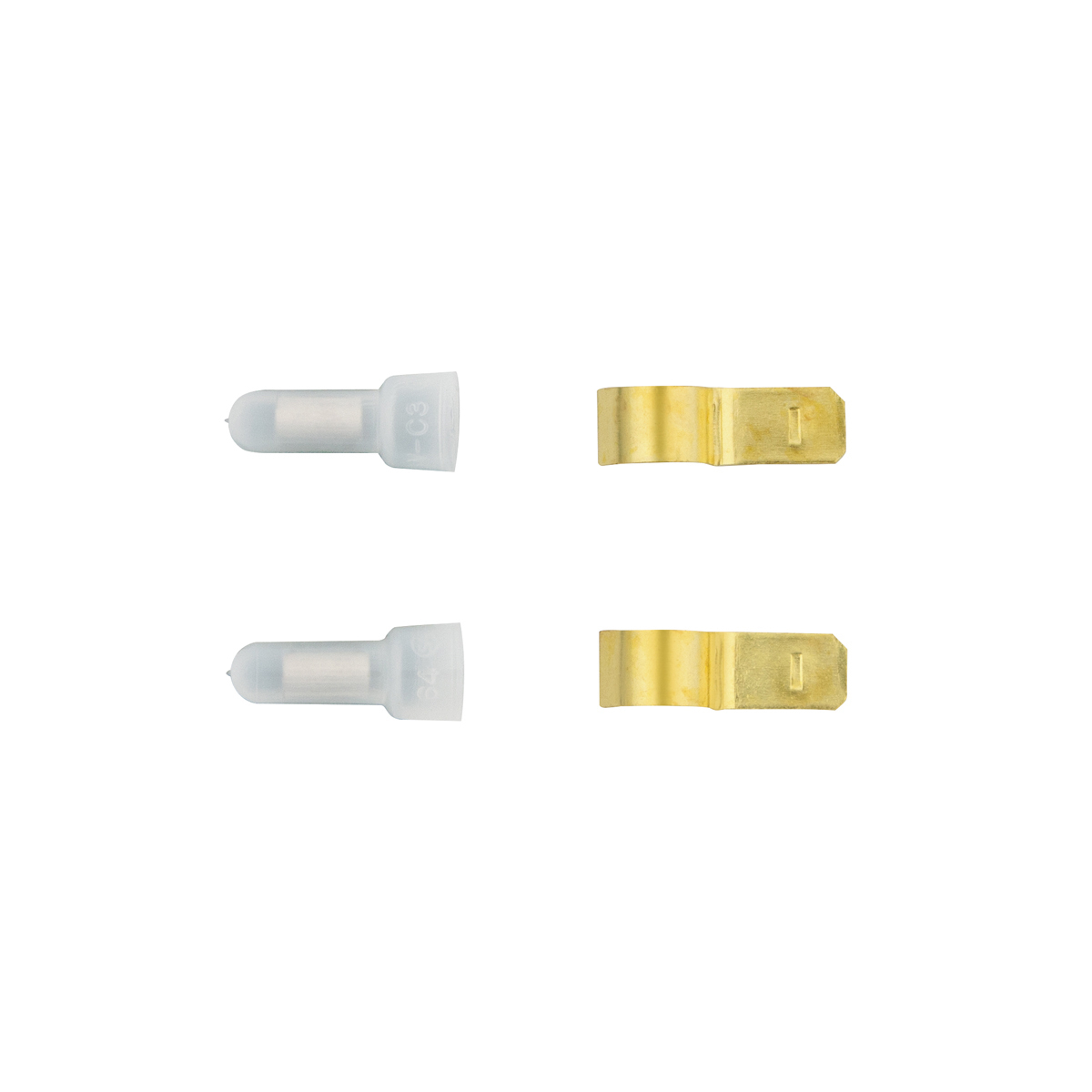 Power Tap Fuse Clips for Glass Fuses & 16-14 .250 FM FI Disconnects (2-Pack) - Thumbnail 5