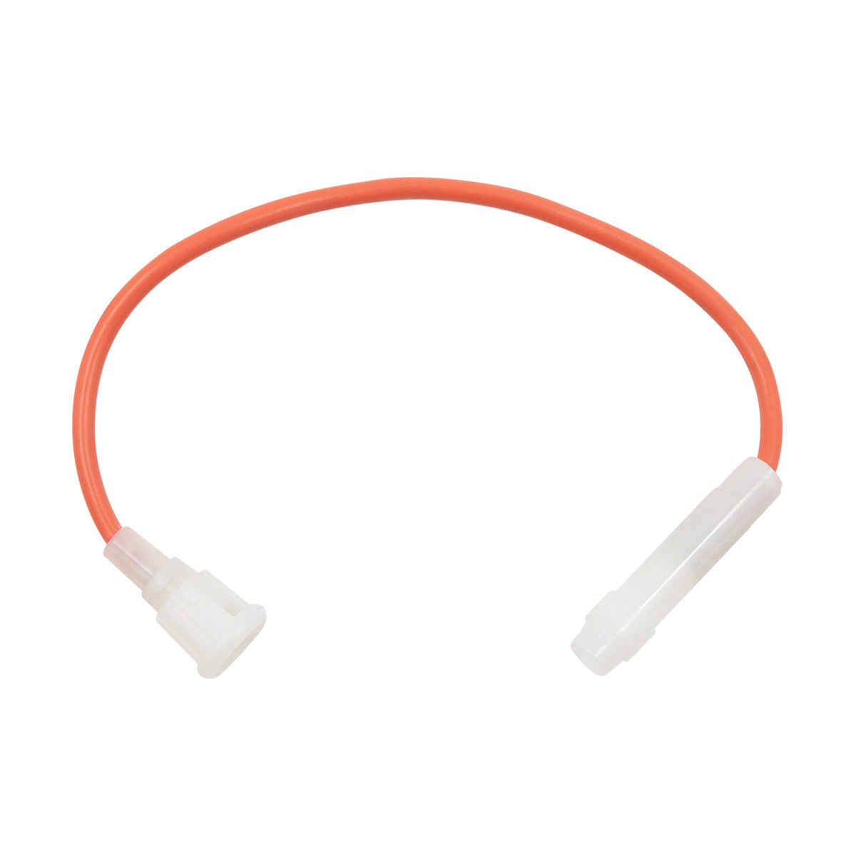 In-Line Glass Fuseholder 12 AWG 7" Wire w/ 30 Amp AGC Fuse, 1 Set. - Thumbnail 2