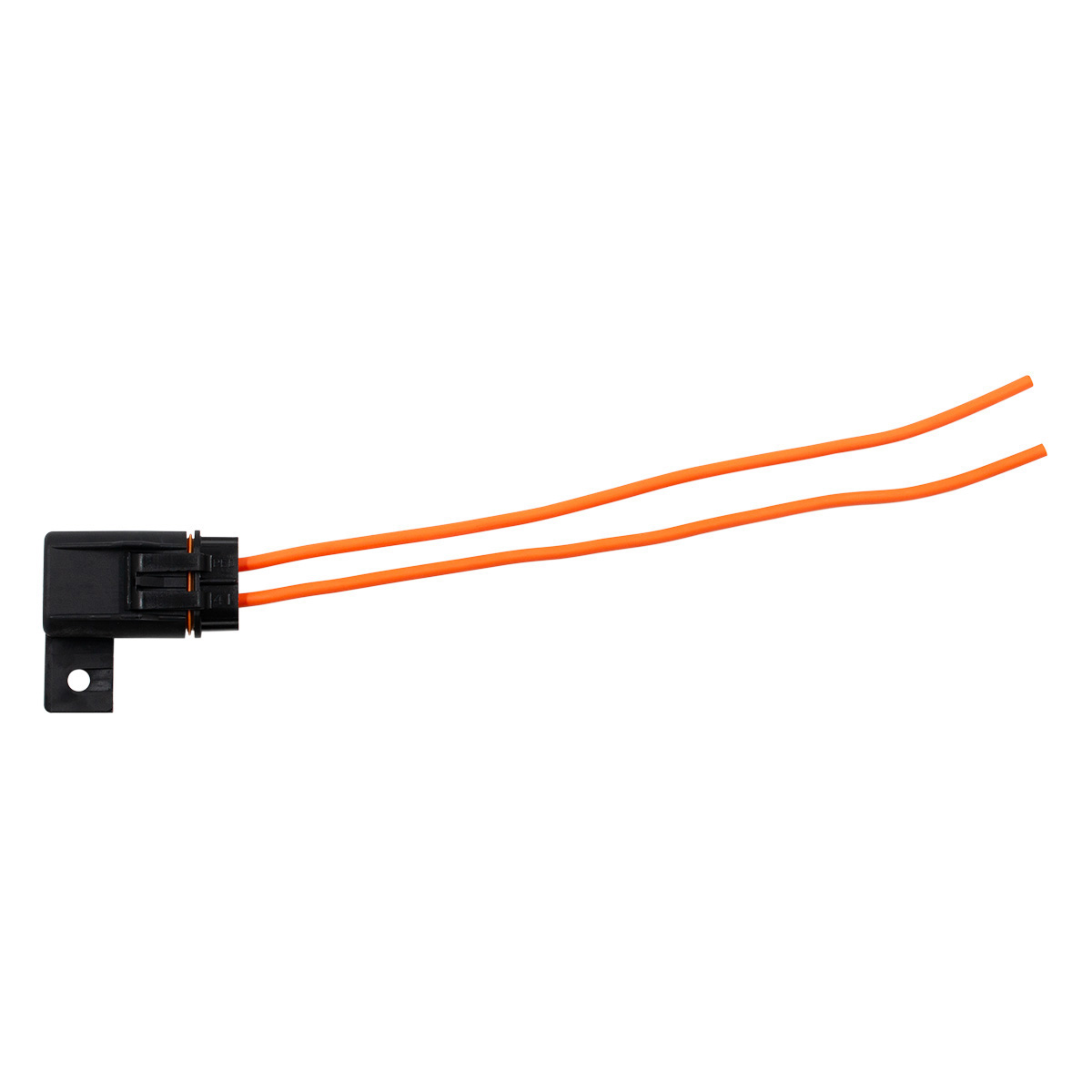 In-Line HD ATC/ATO Waterproof Fuseholder w/ (2) 8" 12 AWG Orange GXL Leads - Thumbnail 2