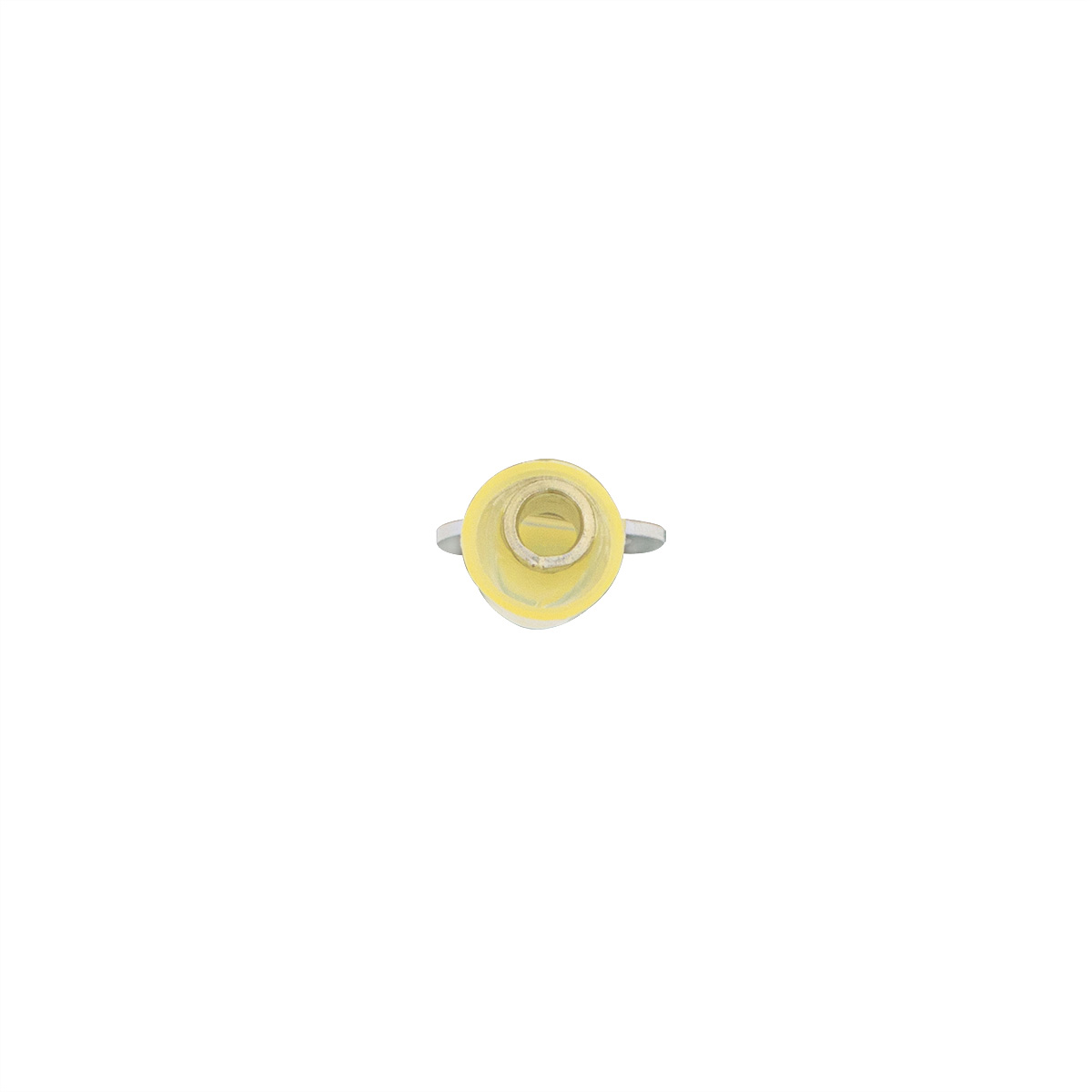 12-10 AWG 3/8" Stud CS Heat Shrink Ring Terminal - Yellow (4-Pack) - Thumbnail 4