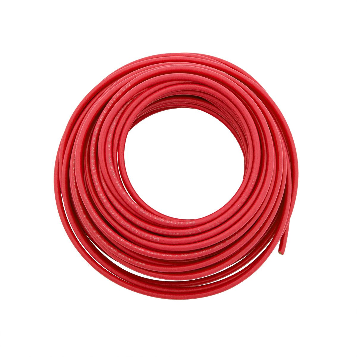 Primary Wire - Rated 80°C 18 AWG, Red 30 Ft.