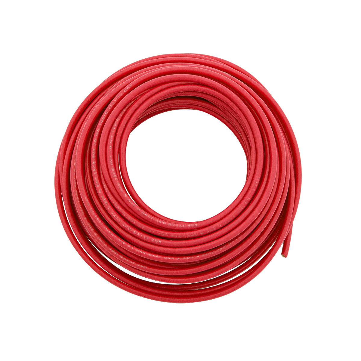 Primary Wire - Rated 80°C 18 AWG, Red 30 Ft. - Thumbnail 4