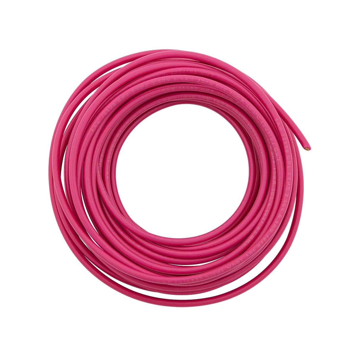Primary Wire - Rated 105°C 16 AWG, Pink 20 Ft.