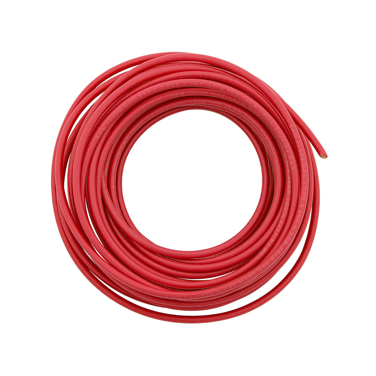 Primary Wire - Rated 80°C 16 AWG, Red 20 Ft. - Thumbnail 4