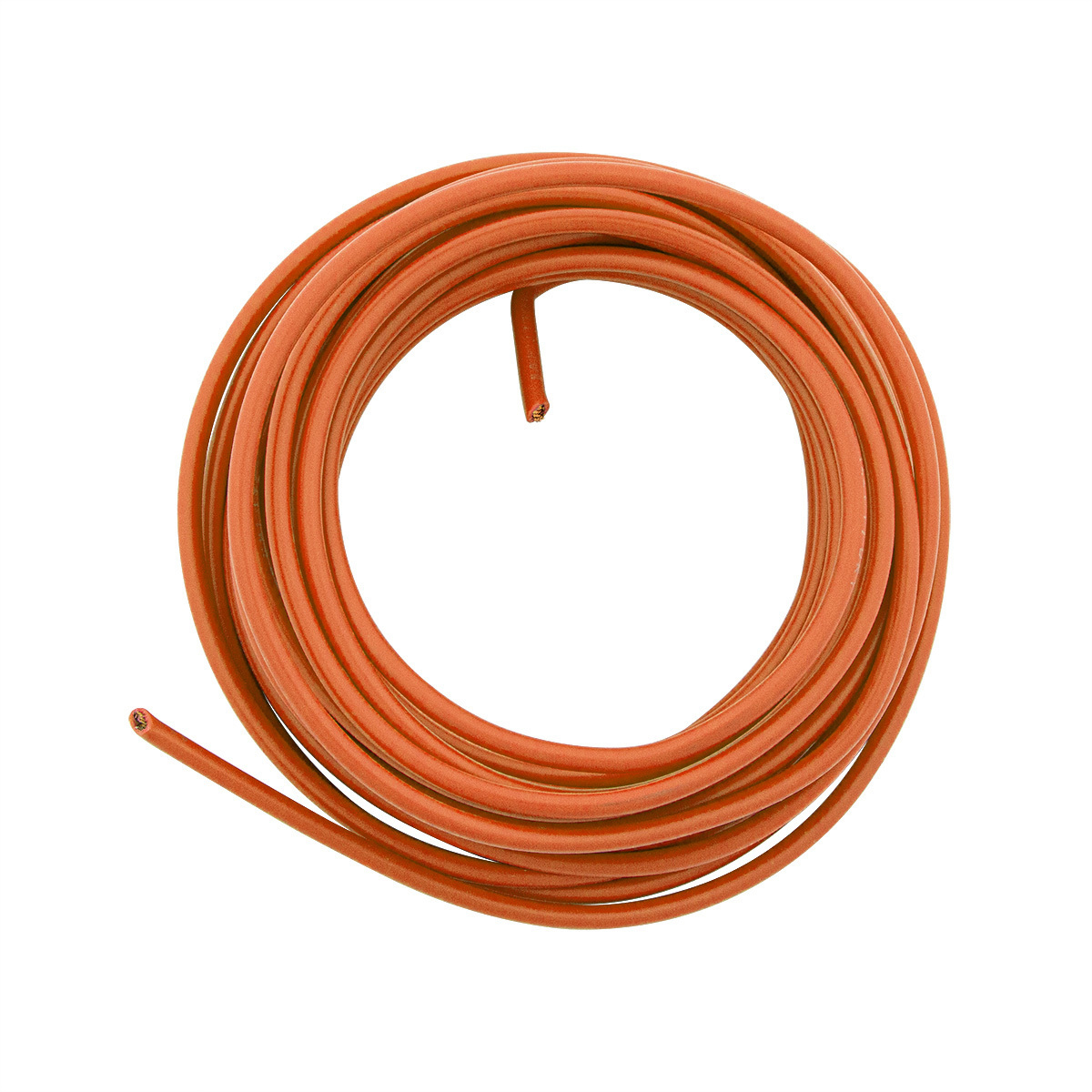 Primary Wire - Rated 80°C 14 AWG, Orange 15 Ft. - Thumbnail 4
