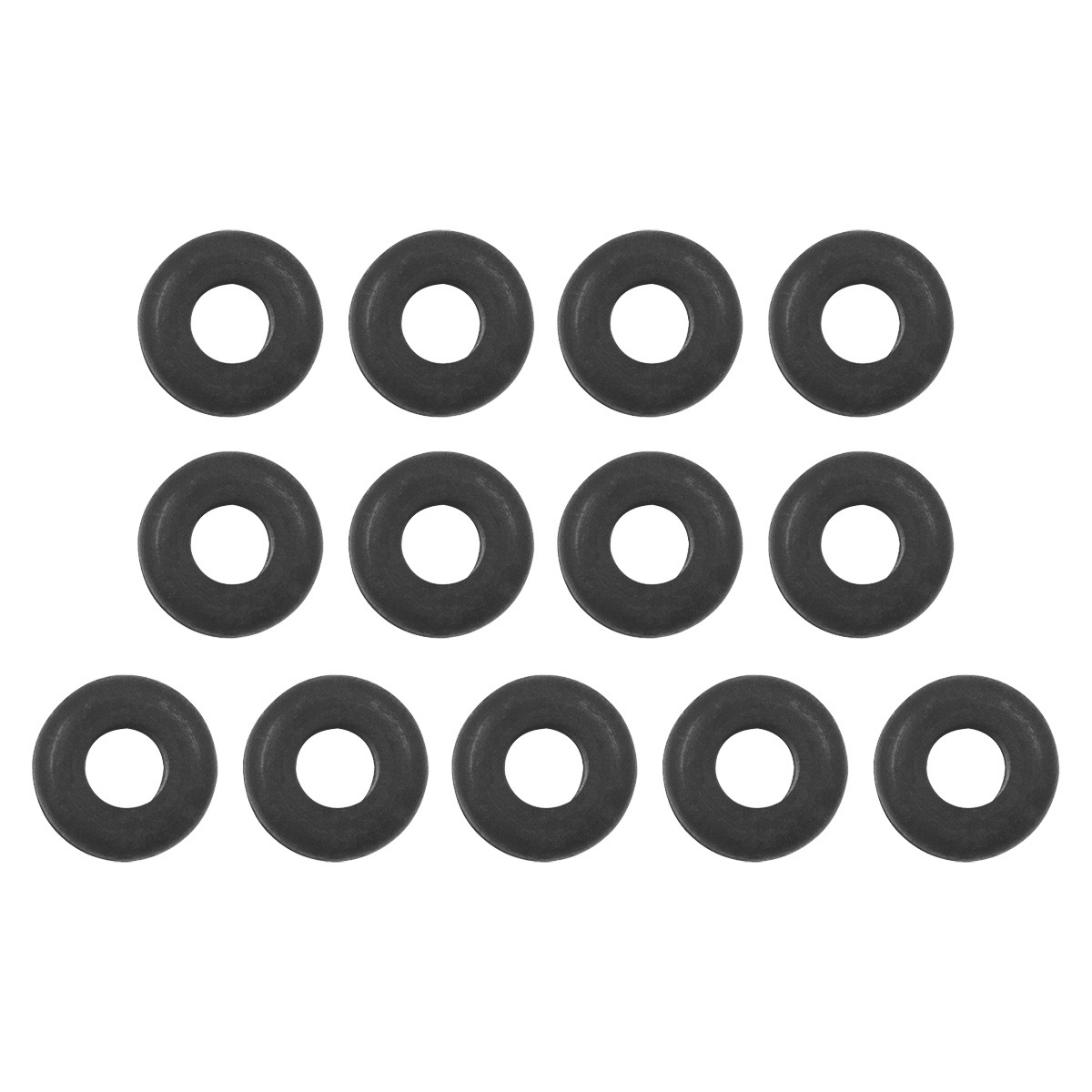 3/8" Mounting Hole Black Vinyl Grommet (13-Pack) - Thumbnail 4