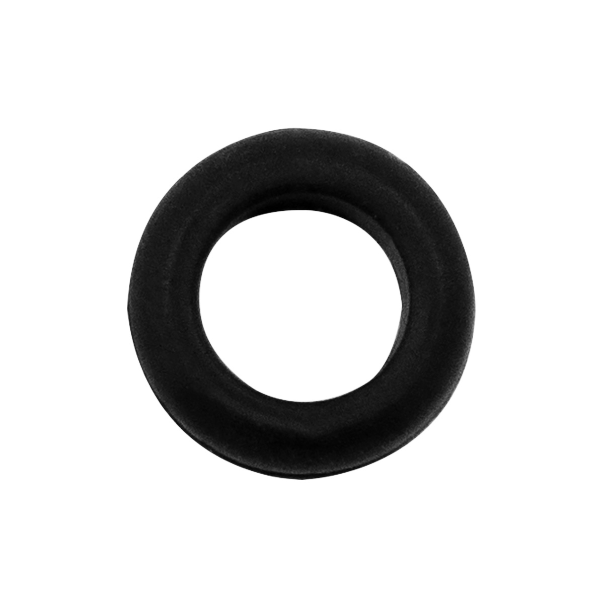 1/2" Mounting Hole Black Vinyl Grommet (11-Pack) - Thumbnail 2