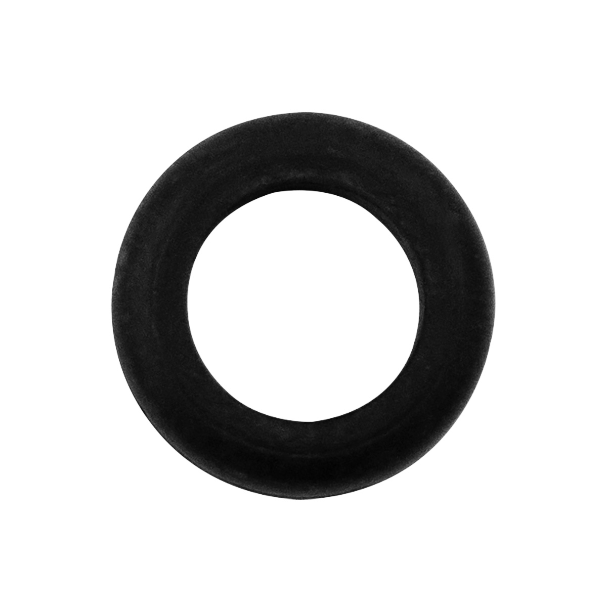5/8" Mounting Hole Black Vinyl Grommet (7-Pack) - Thumbnail 2
