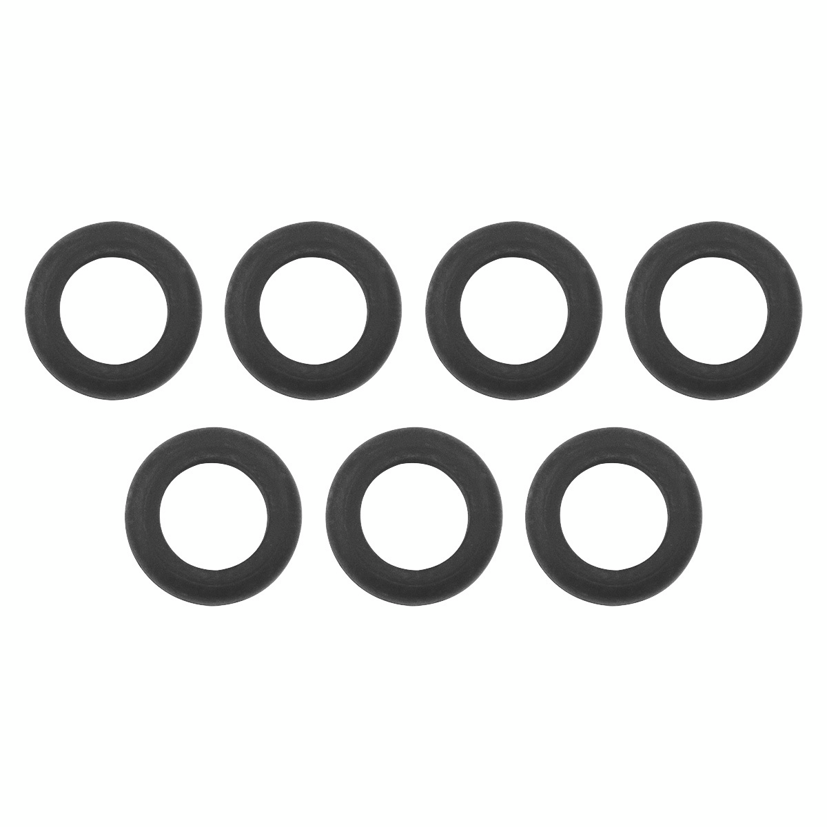 5/8" Mounting Hole Black Vinyl Grommet (7-Pack) - Thumbnail 4